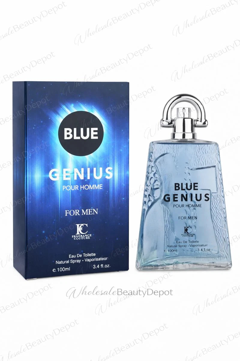 Blue Genius Men's Cologne EDT 3.4 oz. Inspired By Pi Neo