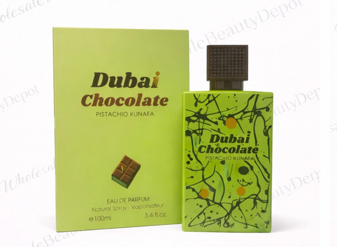 Dubai Chocolate Pistachio Kunafa Eau De Parfume 3.4oz Unisex For Man And Woman