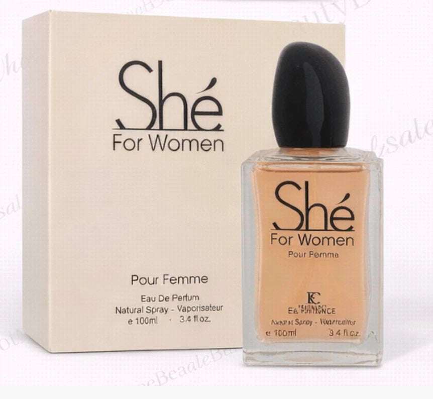 She Eau de Parfum For Woman 3.4 oz Sealed Inspired by Giorgio Si