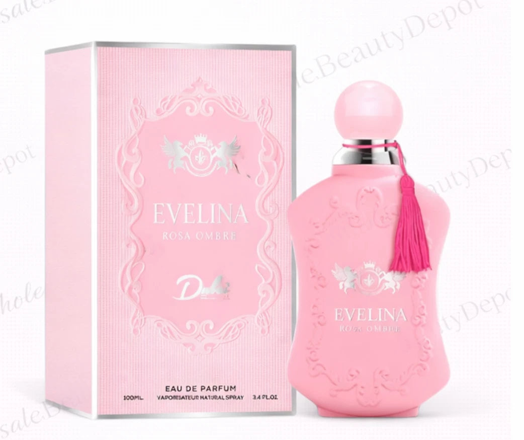 Evelina Rosa Ombre by Dubai Essences Eau de Parfum For Women 3.4 fl Oz