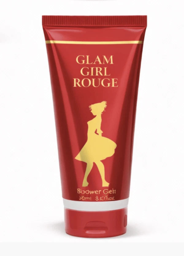 Glam Girl Rouge Perfume Gift Set 3pc For Women EDP 100ml Lotion & Shower Gel