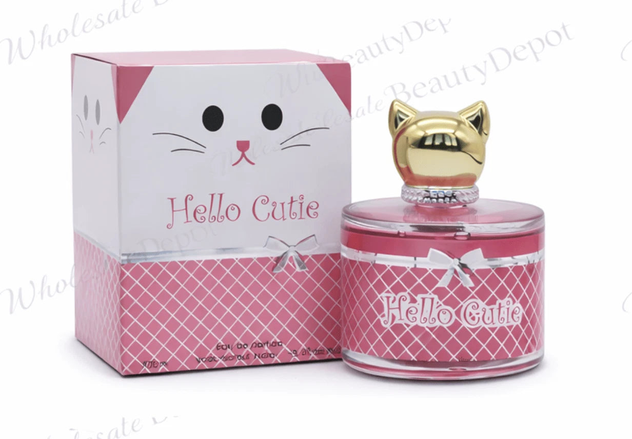 Hello Cutie Eau De Parfum For Woman 3.4oz Sealed Inspired by Hello Kitty