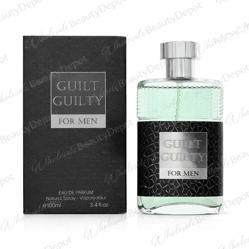 Guilt Guilty By FC 3.4 oz EDT for Men Spray Inspired by Guilty