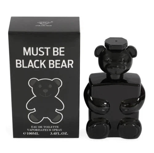 Must Be Black Bear Cologne For Men 3.4oz EDT Inspired By Toy Boy