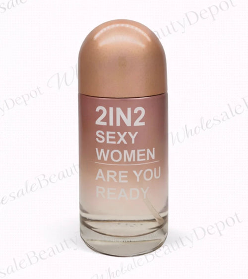 2In2 Sexy Are You Ready EDP For Women 3.4 Fl oz Inspired by 212Sexy