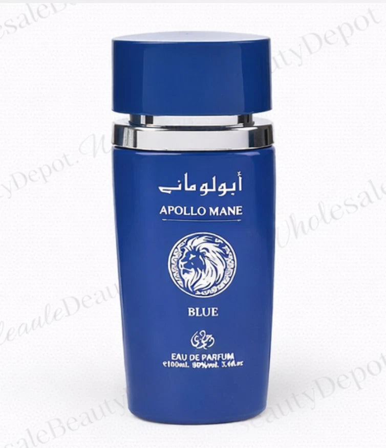 Blue Apollo Mane Eau de Parfum for Men 3.4 oz Spray