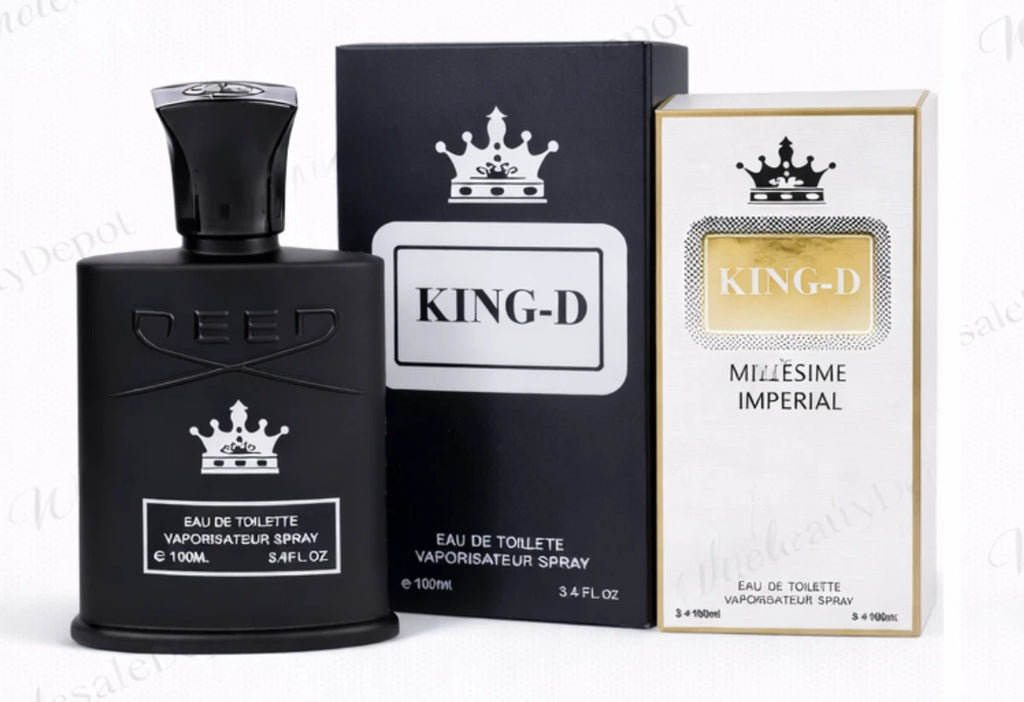 King-D Men & Women Cologne SET 3.4oz– Inspired By GIT & Millesime Imperial