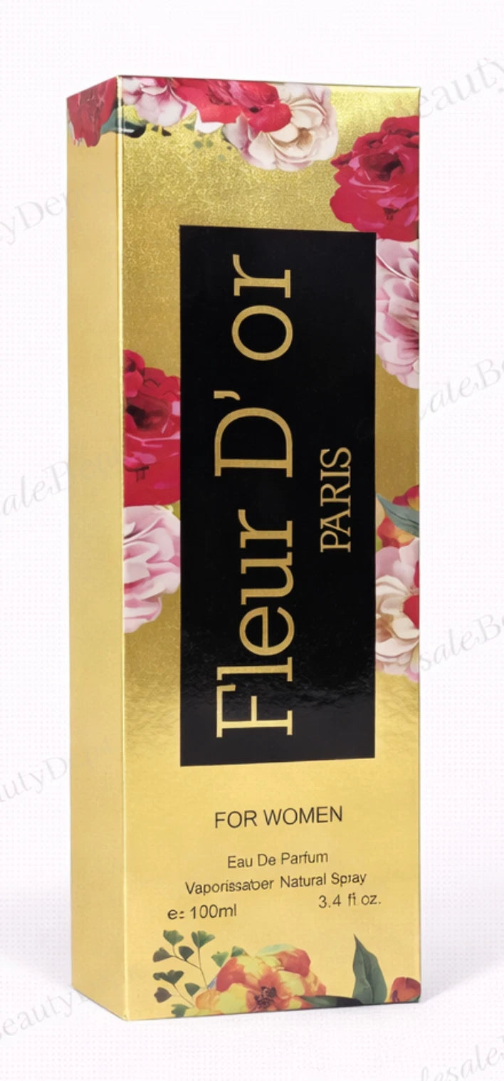 Fleur D' or Paris EDP for Women 3.4 fl. oz Inspired by Flower Gold