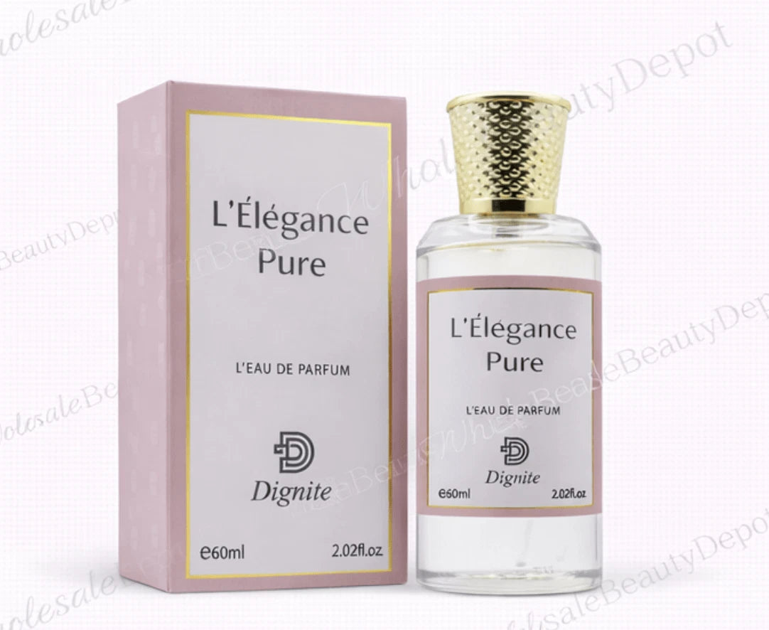 Dignite L'Elegance Pure Eau de Parfum For Woman 60ml 2.02oz Made in UAE Sealed