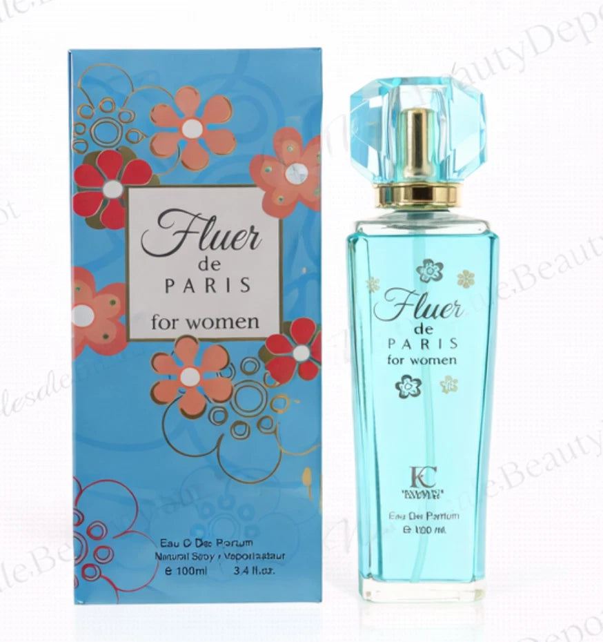 Fluer De Paris Eau De Parfum for Women 3.4 Oz Inspired by Valaya