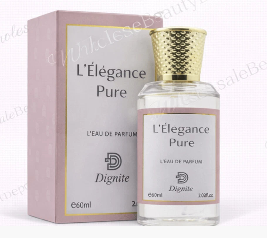 Dignite L'Elegance Pure Eau de Parfum For Woman 60ml 2.02oz Made in UAE Sealed