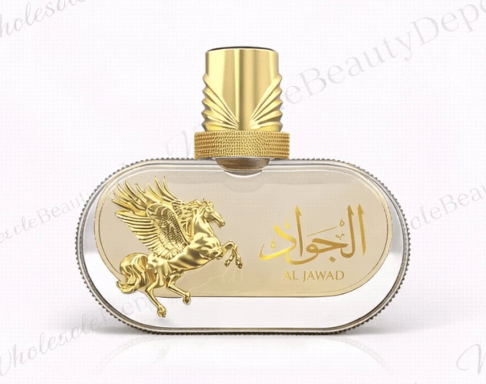 Le Falcone Al Jawad Eau de Parfum For Men 2.8oz Niche Spray Brown Gold Embossed