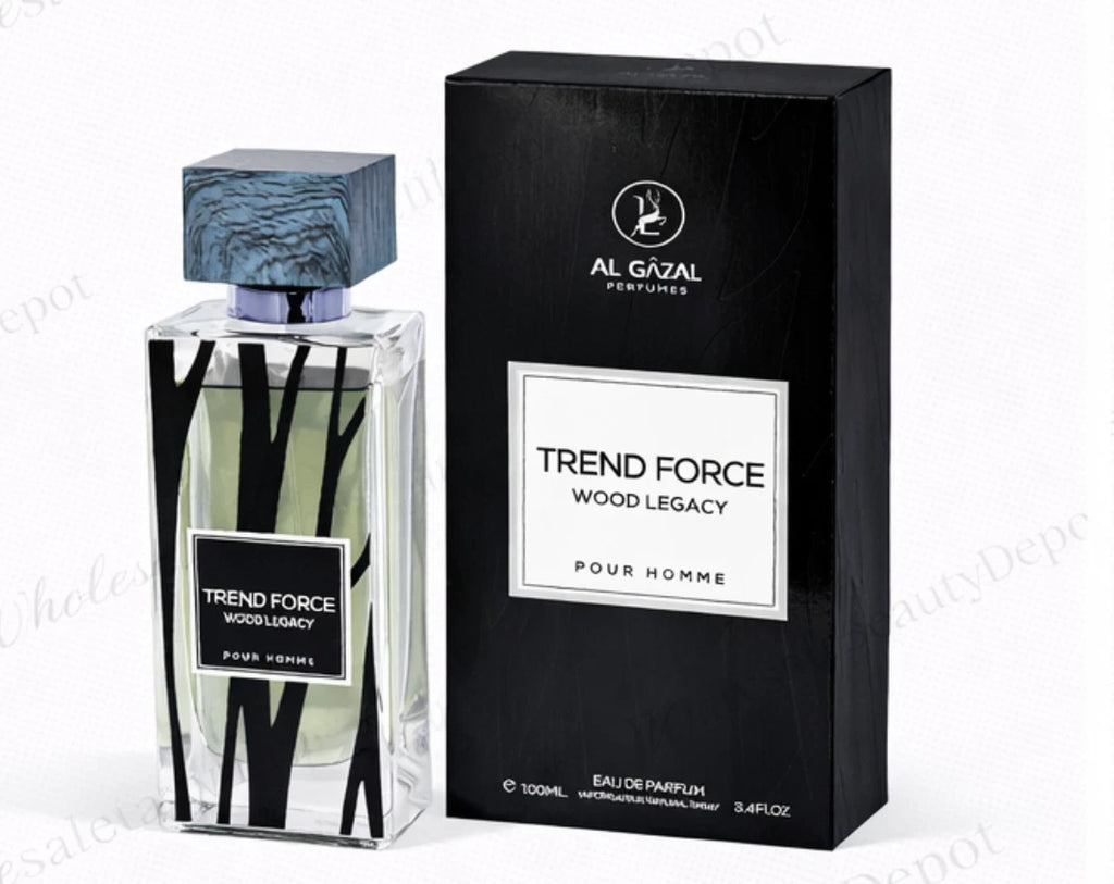 Trend Force Wood Legacy EDP For Men 3.4 fl oz - Inspired By Wood Legacy