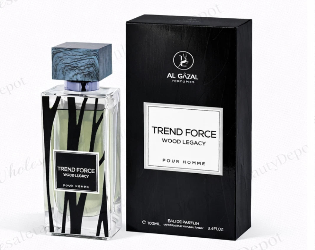 Trend Force Wood Legacy EDP For Men 3.4 fl oz - Inspired By Wood Legacy