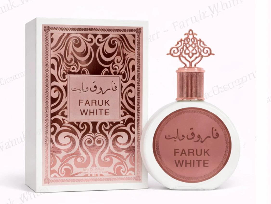 Faruk White Women’s Eau de Parfum 3.4oz Spray Inspired by Arab Fragrances