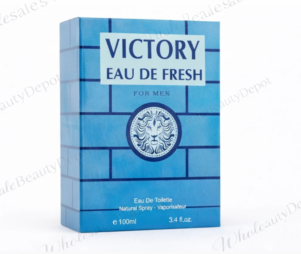 Victory Eau De Fresh Cologne For Men 3.4 Oz EDP - Inspired by Eau Fraîch