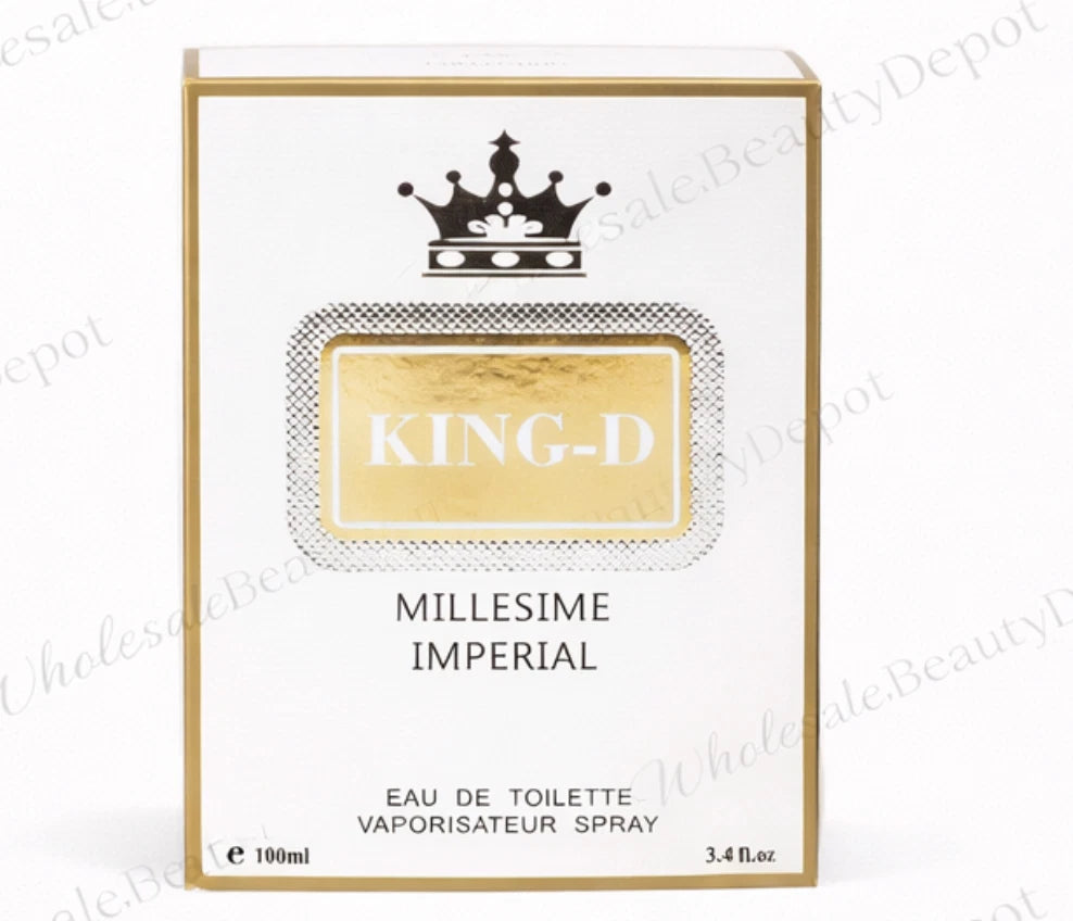 King-D Millesime Imperial EDT Unisex 3.4FL- Inspired by Imperial