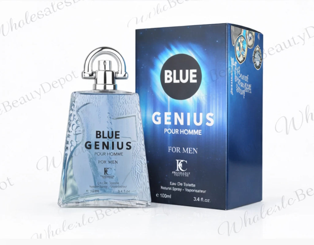 Blue Genius Men's Cologne EDT 3.4 oz. Inspired By Pi Neo