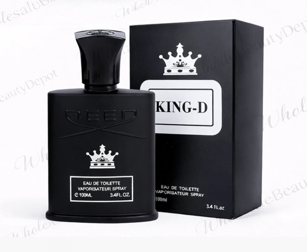 EBC King-D Black Men's EDT Spray 3.4 oz - Inspired By Green Irish Tweed