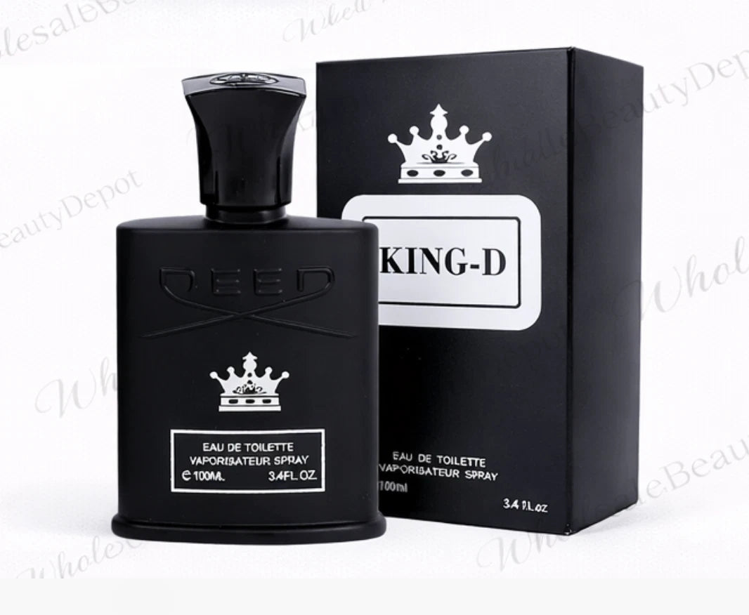 EBC King-D Black Men's EDT Spray 3.4 oz - Inspired By Green Irish Tweed
