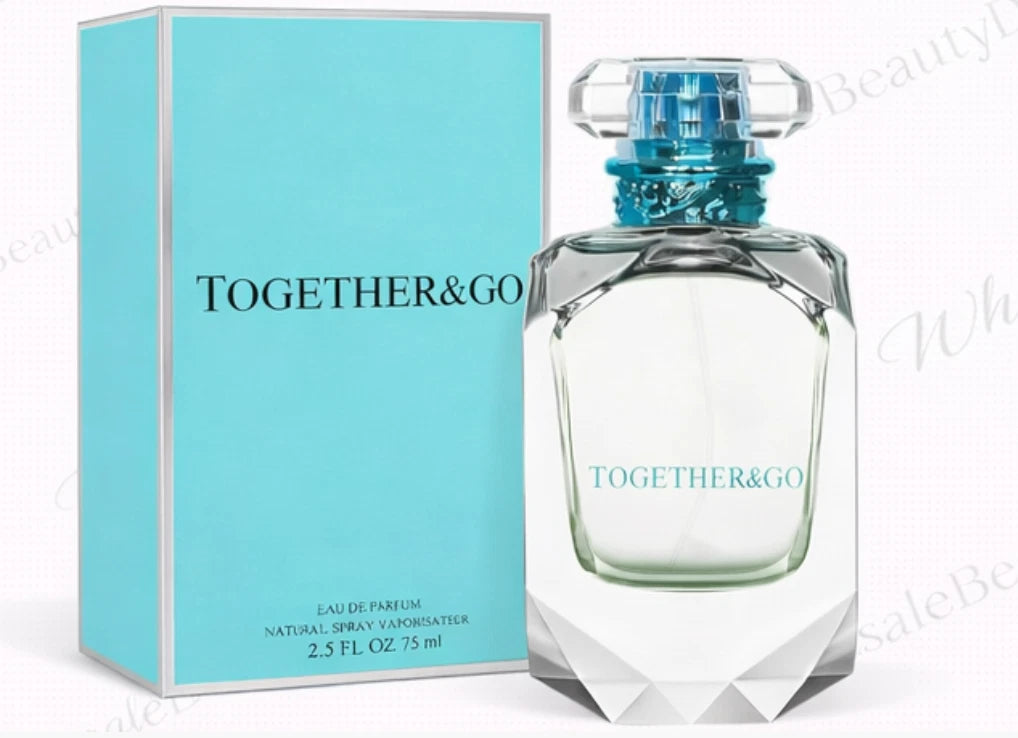 TOGETHER & GO Eau de Parfum For Women 2.5 Oz Inspire by Tiff & Co