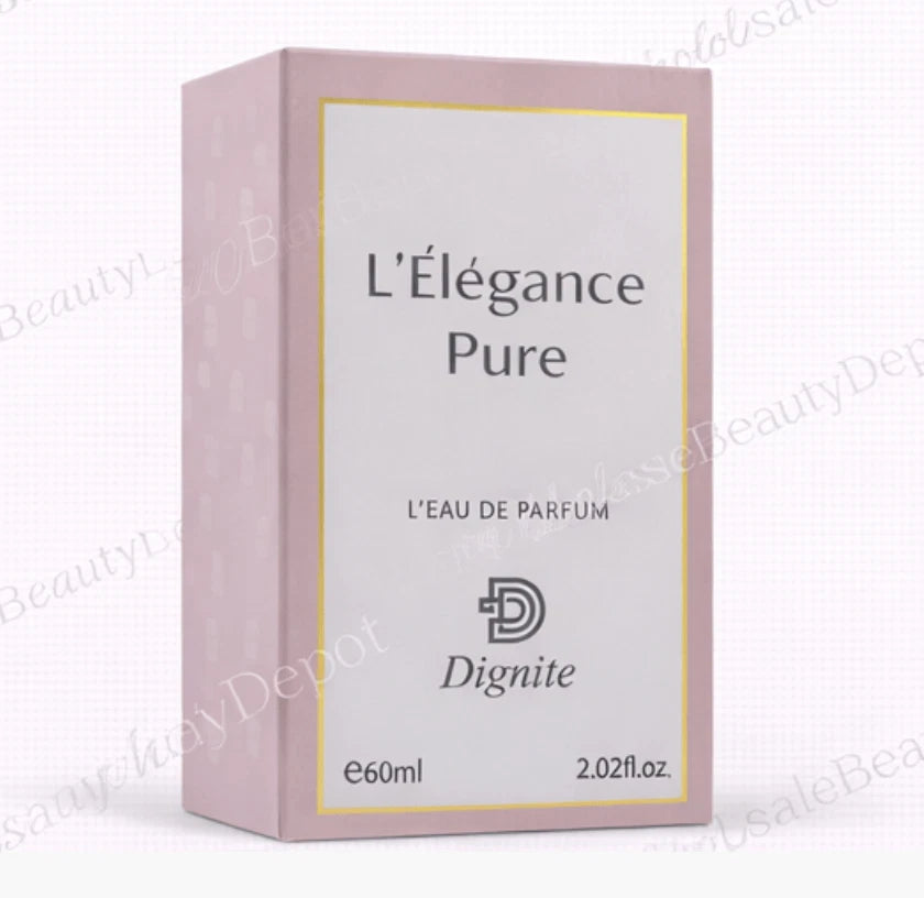 Dignite L'Elegance Pure Eau de Parfum For Woman 60ml 2.02oz Made in UAE Sealed