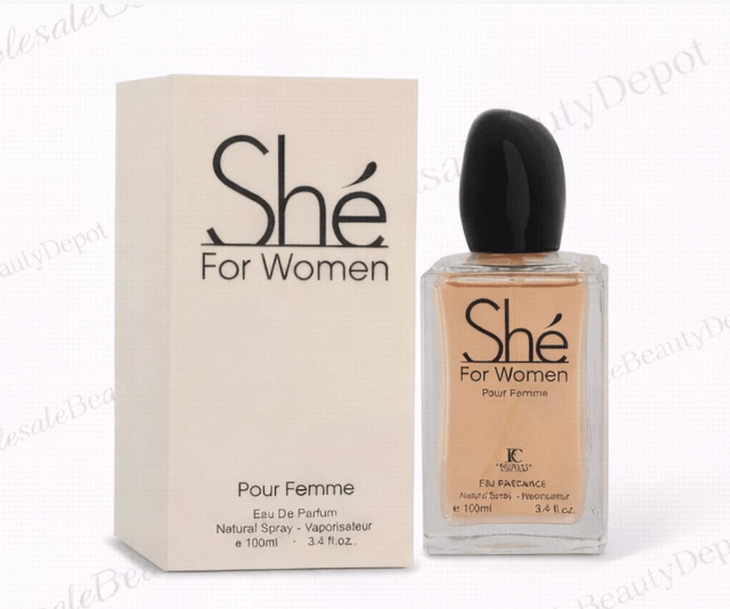 She Eau de Parfum For Woman 3.4 oz Sealed Inspired by Giorgio Si