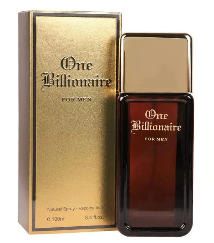 One Billionaire Gift Set For Men EDP 3.4oz and 90ml Lotion and Shower Gel