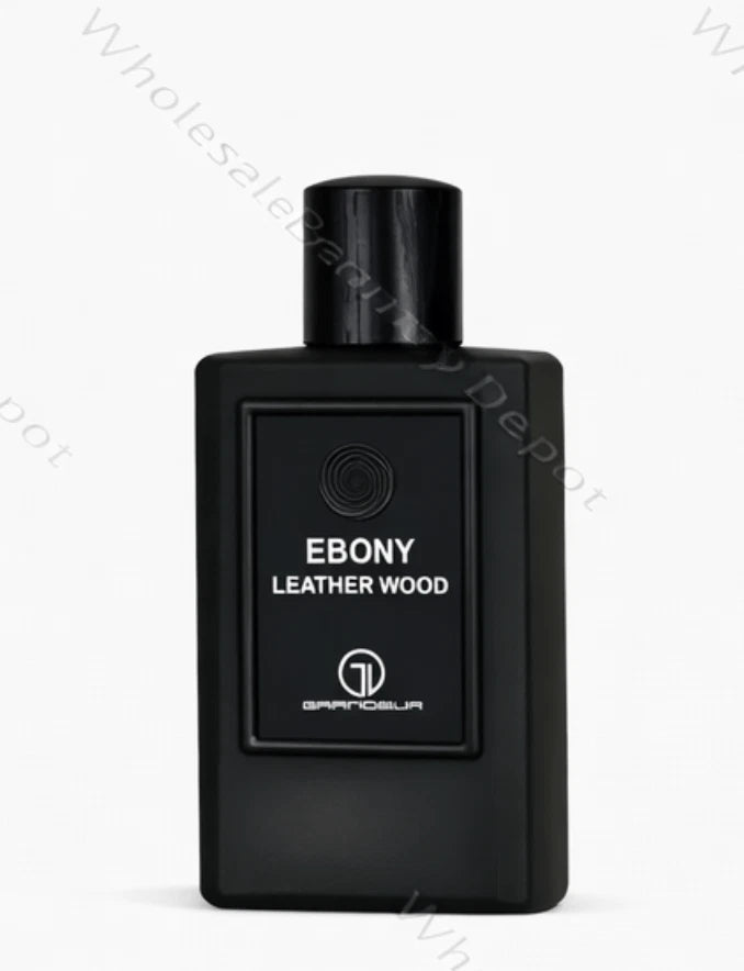 Ebony Leather Wood by Grandeur Eau de Parfum For Men 3.4oz Sealed Perfume