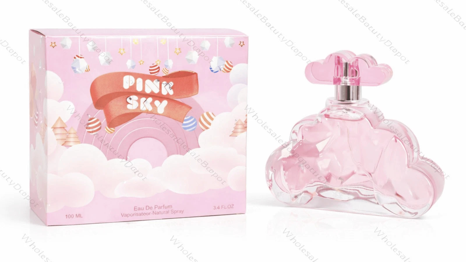PINK SKY Eau De Parfum For Woman 3.4oz Sealed Inspired by Sky di Gioia