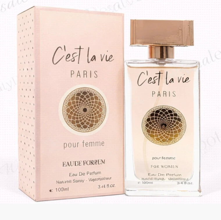 C'est La Vie Paris EDP For Women 3.4 fl oz Inspired by La Vie Est Belle