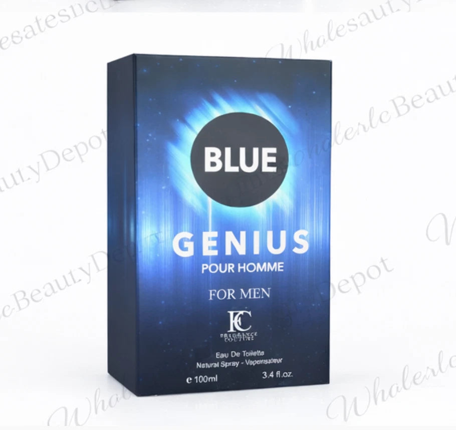 Blue Genius Men's Cologne EDT 3.4 oz. Inspired By Pi Neo