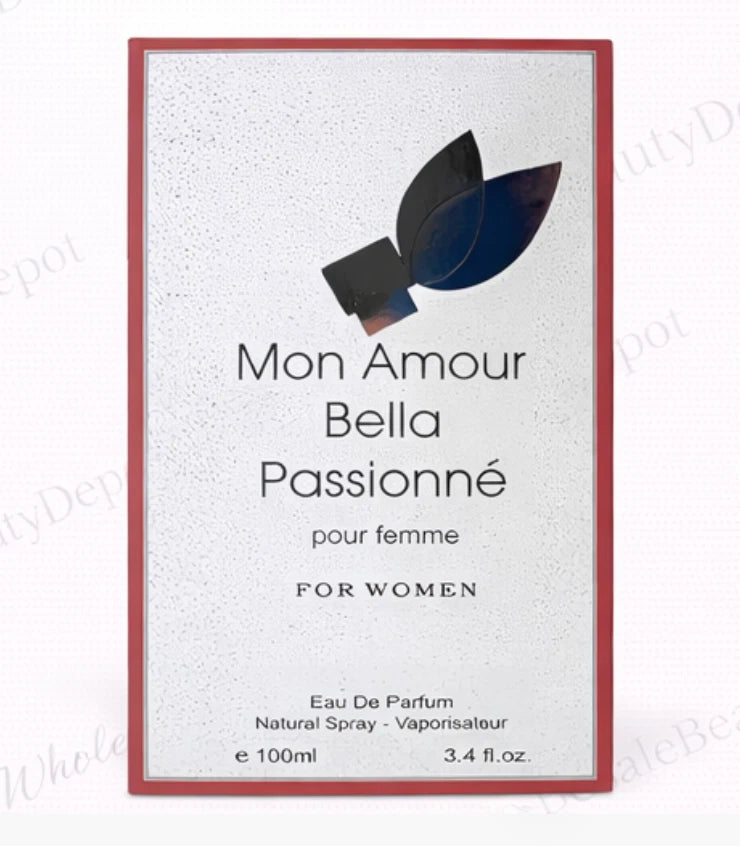 Mon Amour Bella Passionne EDP for Women 3.4 fl oz Inspired by Amor Amor