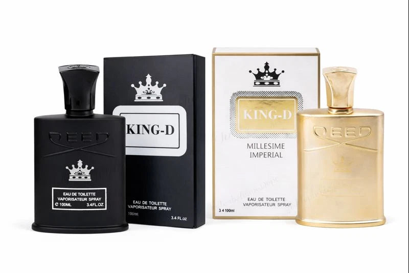 King-D Men & Women Cologne SET 3.4oz– Inspired By GIT & Millesime Imperial