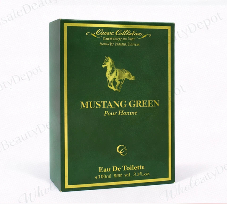 Mustang Green For Men 3.4oz Eau de Toilette inspired by P Green