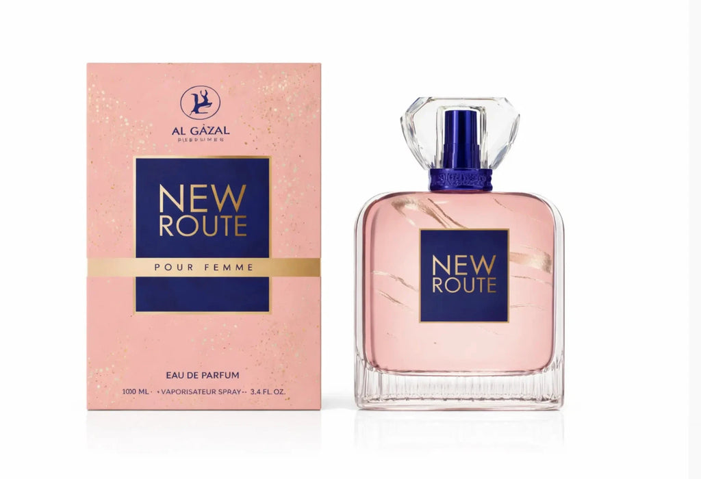New Route Pour Femme EDP For Woman 3.4oz By Al Gazal Sealed Perfume For Woman