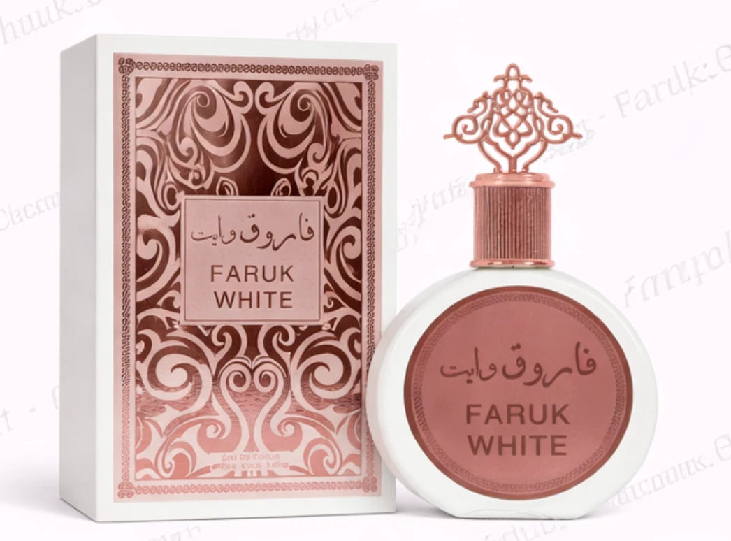 Faruk White Women’s Eau de Parfum 3.4oz Spray Inspired by Arab Fragrances