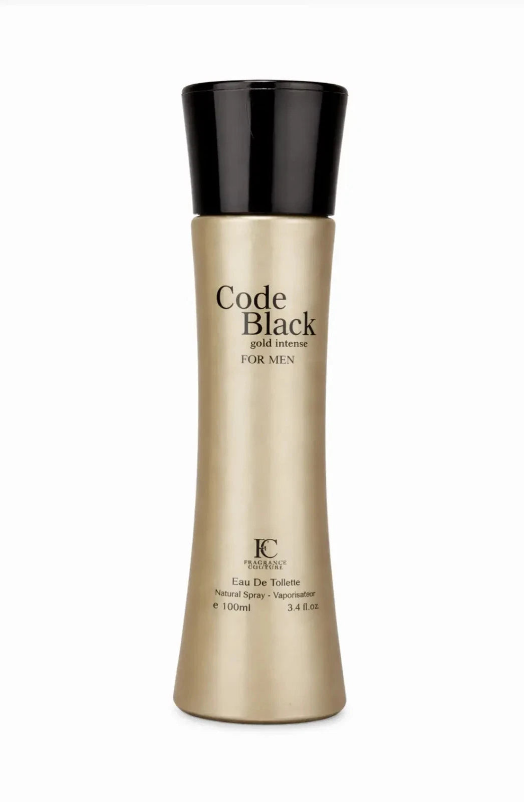 Code Black Gold Intense Eau de Parfum For Men 3.4oz Sealed Long lasting Perfume