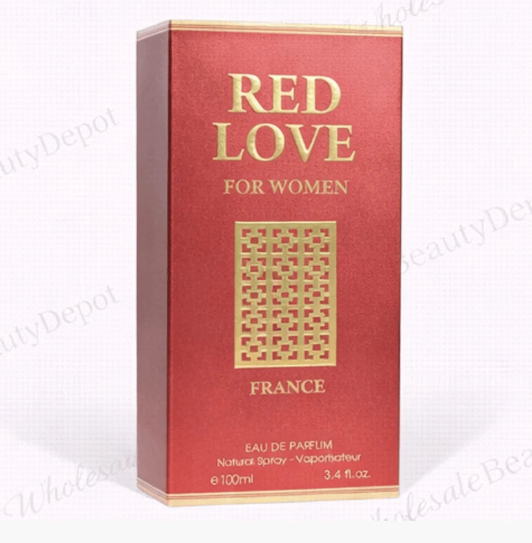 Red Love Eau de Parfum For Women 3.4 oz Sealed Inspired by Arden