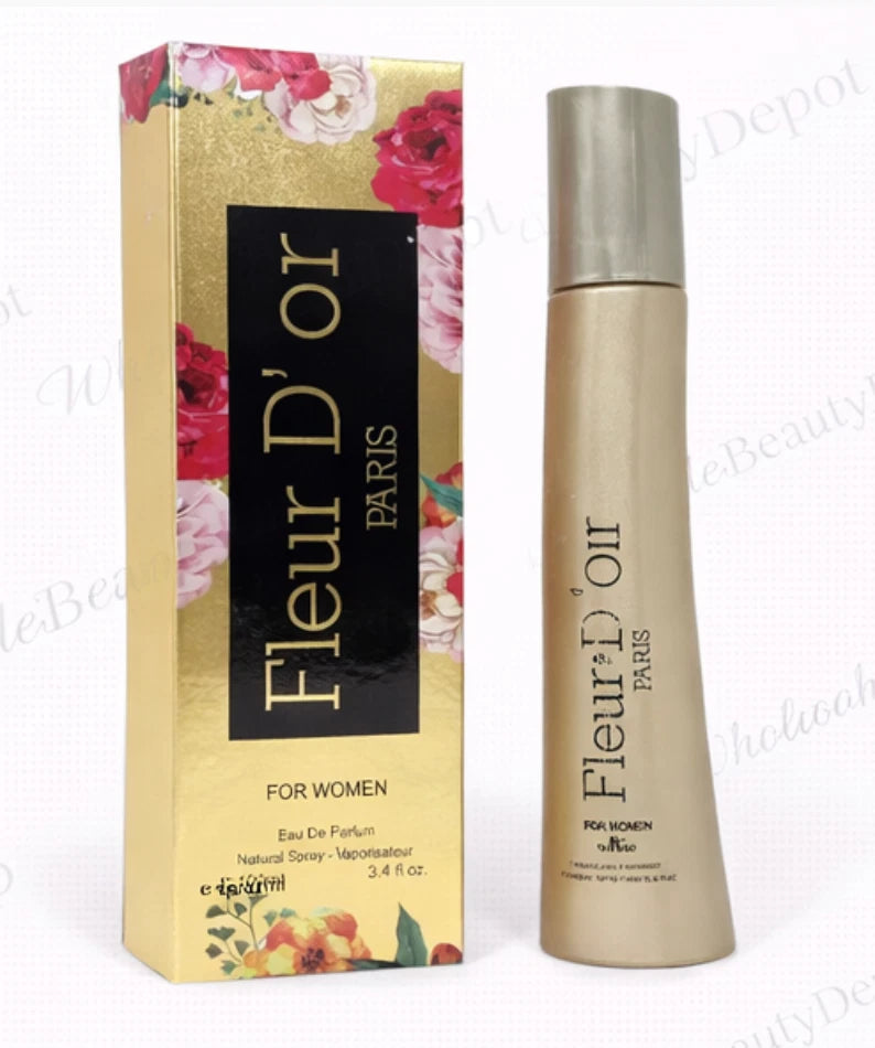 Fleur D' or Paris EDP for Women 3.4 fl. oz Inspired by Flower Gold