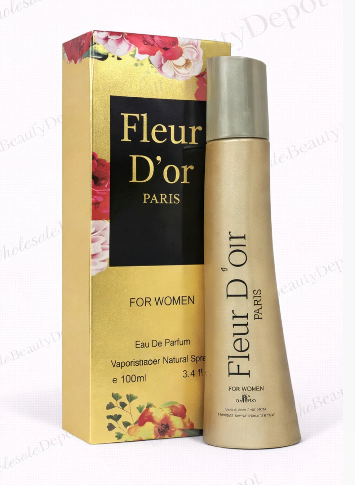 Fleur D' or Paris EDP for Women 3.4 fl. oz Inspired by Flower Gold