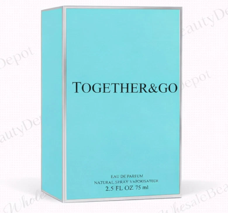 TOGETHER & GO Eau de Parfum For Women 2.5 Oz Inspire by Tiff & Co