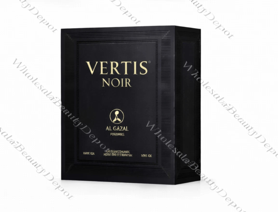 Al Gazal Vertis Noir EDP For Men 3.4oz inspired by Crystal Noir