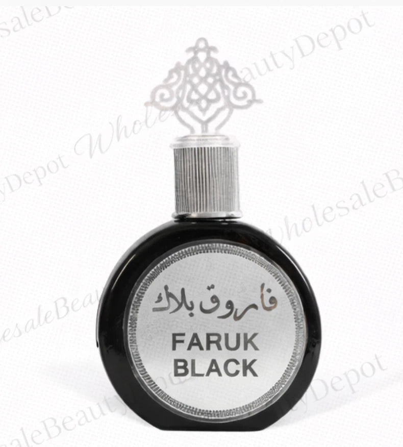 Faruk Black EDP Cologne for Men 3.4oz Inspired by Fakhar Black
