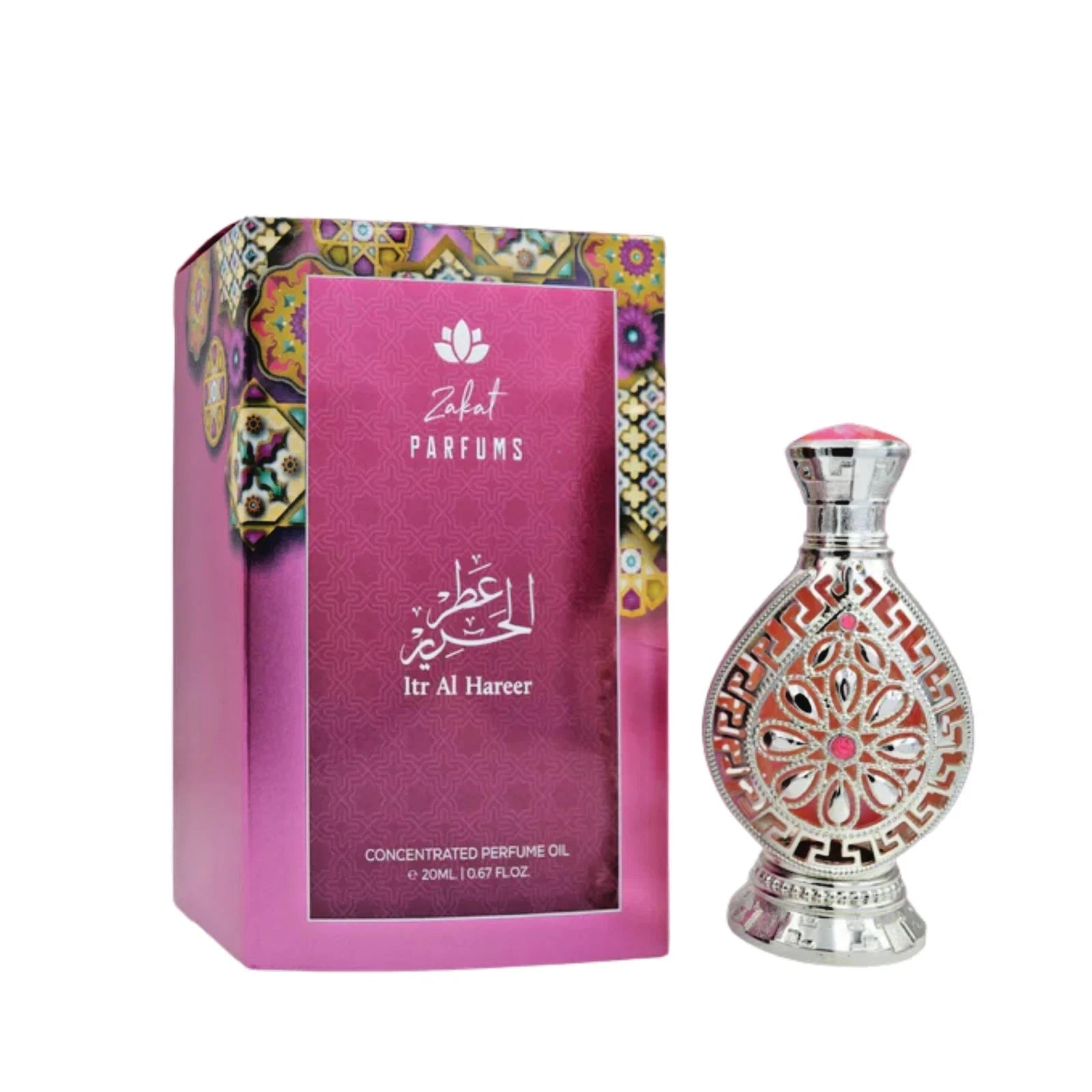 Itr Al Hareer By Zakat Pure Concentrated Oil 20 ML (0.67 FL OZ) Women