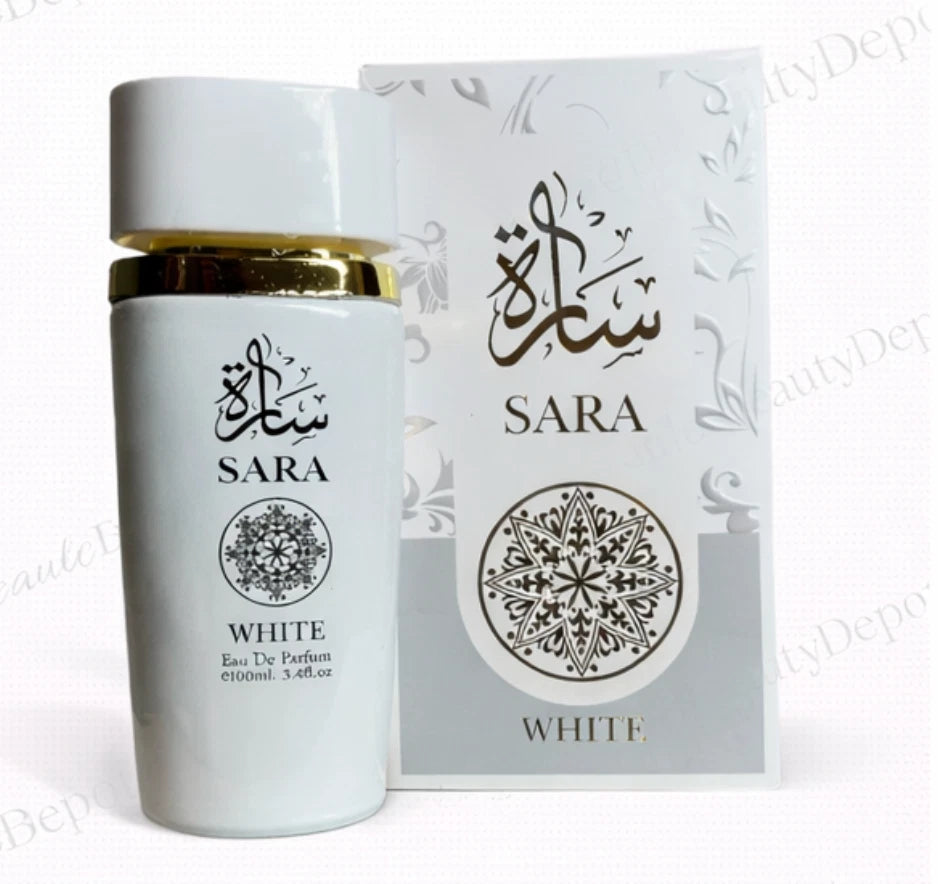 Sara White Eau De Parfum For Women 3.4 Fl oz Inspired By Yara