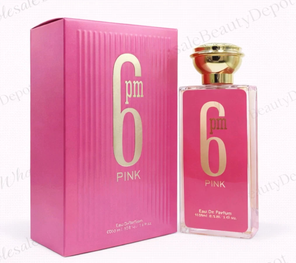 6PM Pink Eau de Parfum For Women 3.4 fl oz Inspired by 9 PM