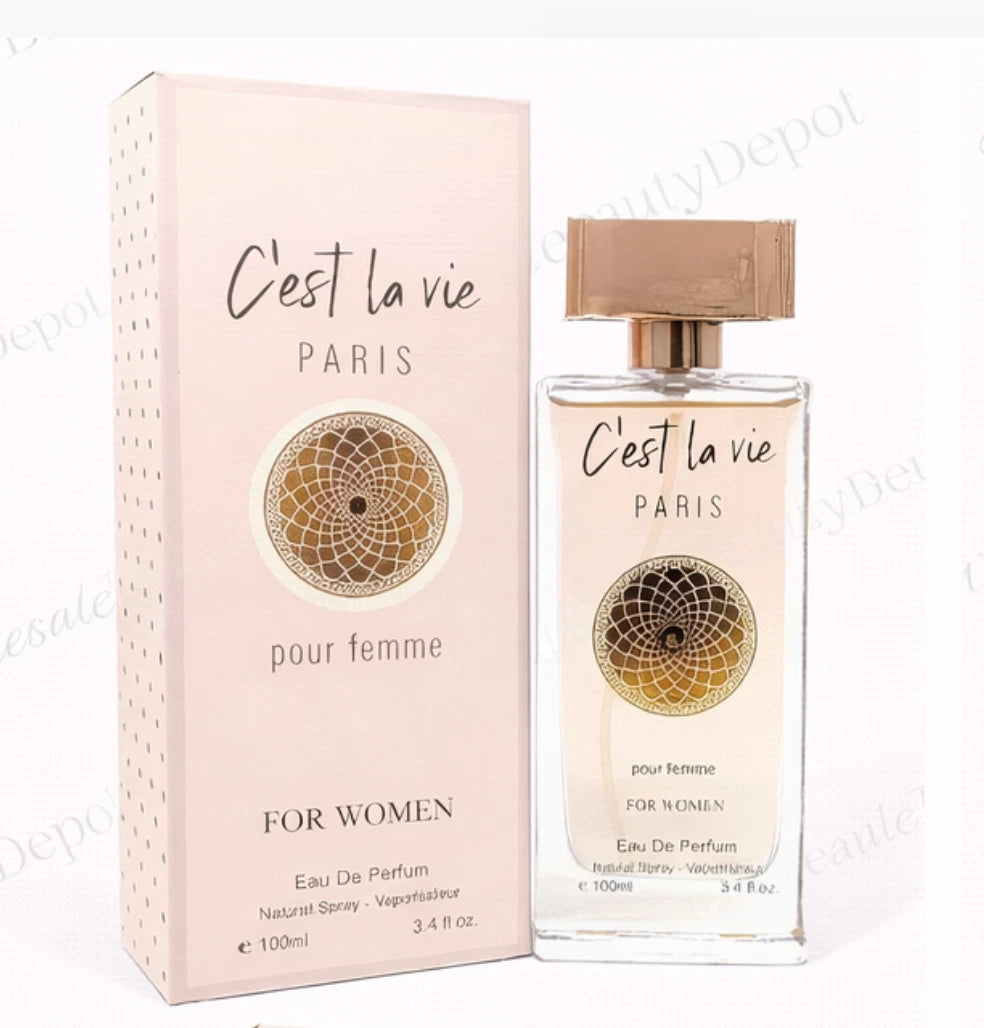 C'est La Vie Paris EDP For Women 3.4 fl oz Inspired by La Vie Est Belle