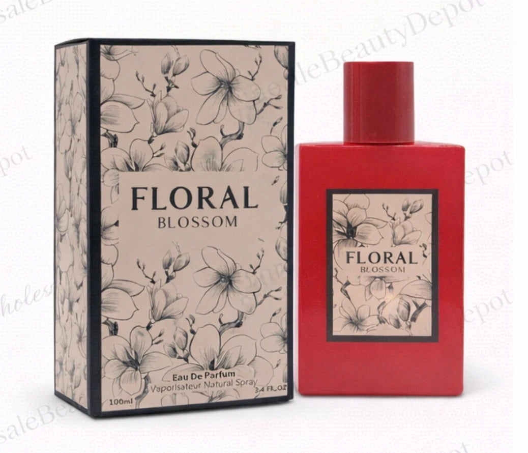 Floral Blossom Eau de Parfum For Woman 3.4 oz Natural Spray