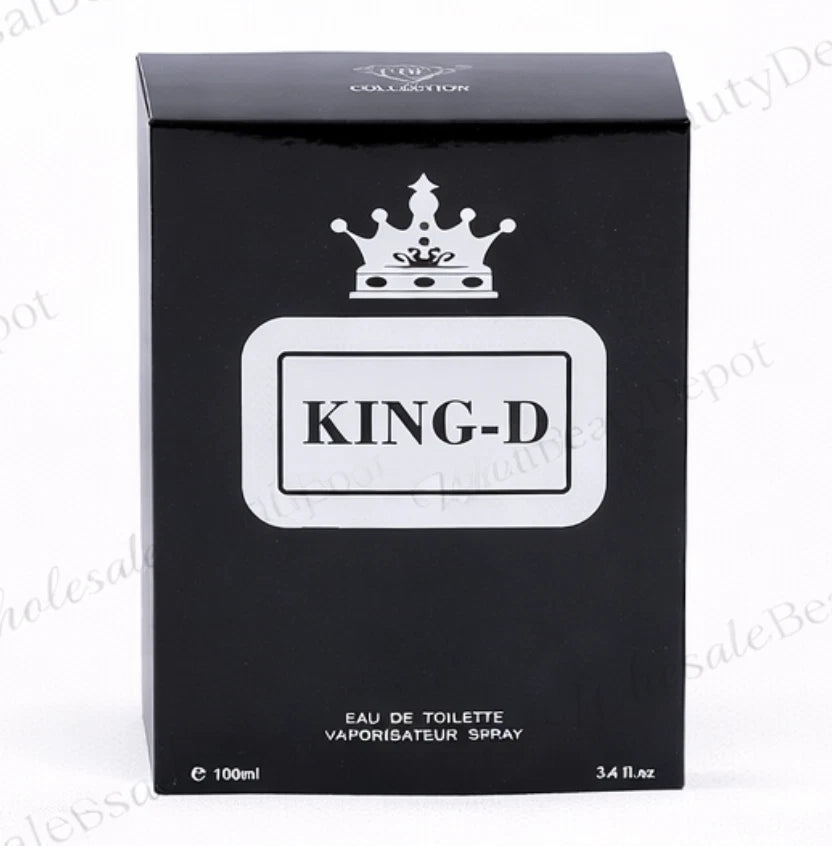 EBC King-D Black Men's EDT Spray 3.4 oz - Inspired By Green Irish Tweed